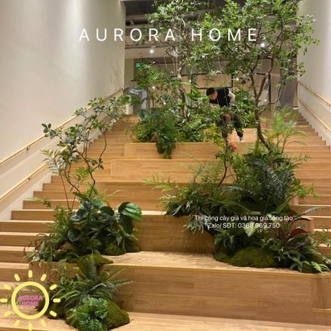Top mẫu tiểu cảnh trang trí nhà, ban công đẹp, độc đáo - Aurora Home