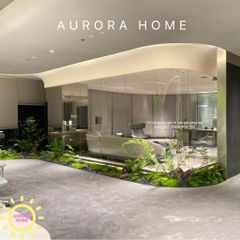 Tiểu cảnh cây giả trang trí công ty tại Tp. HCM