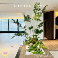 Tiểu cảnh cây giả phong cách Minimalism tối giản