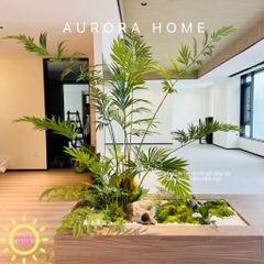 Tiểu cảnh cây giả phong cách Minimalism tối giản