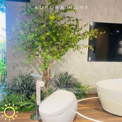 Tiểu cảnh cây thạch nam giả cao 2m2 tại Toto showroom