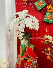Tiểu cảnh trang trí Tết Nguyên Đán (Mẫu 14)