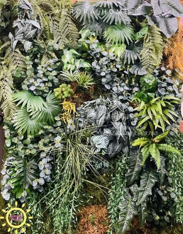 Tranh tường cây trang trí văn phòng xinh xắn (Mẫu 1)