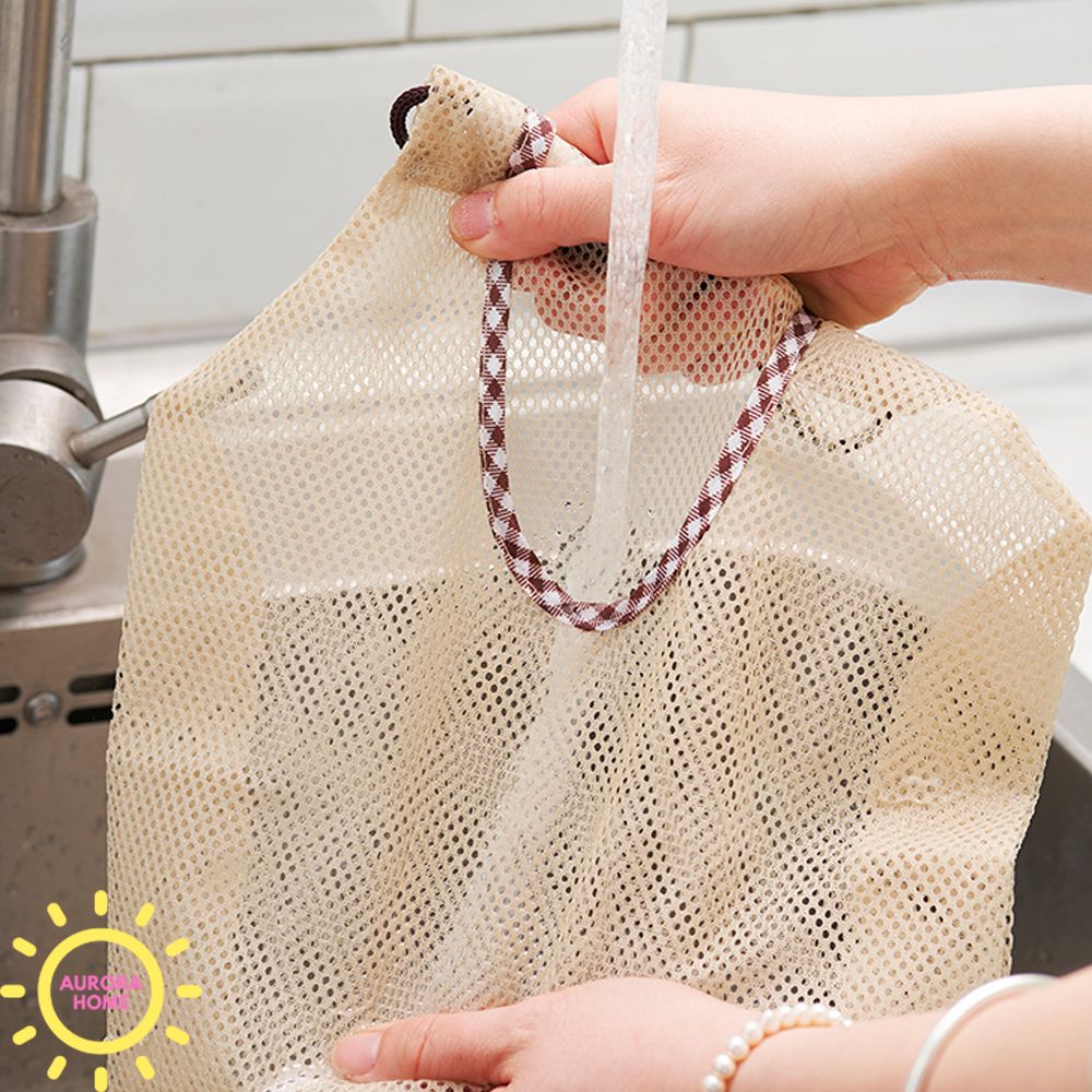 Túi lưới treo hoa quả, gia vị, đựng đồ nhà bếp