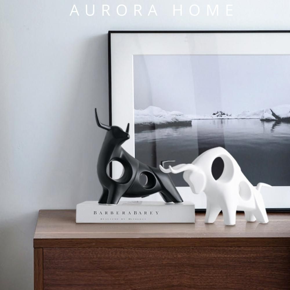 Tượng cặp trâu phong thuỷ Radar Bidet