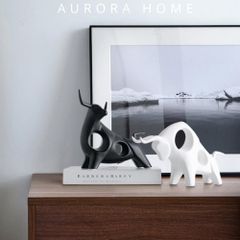 Tượng cặp trâu phong thuỷ Radar Bidet