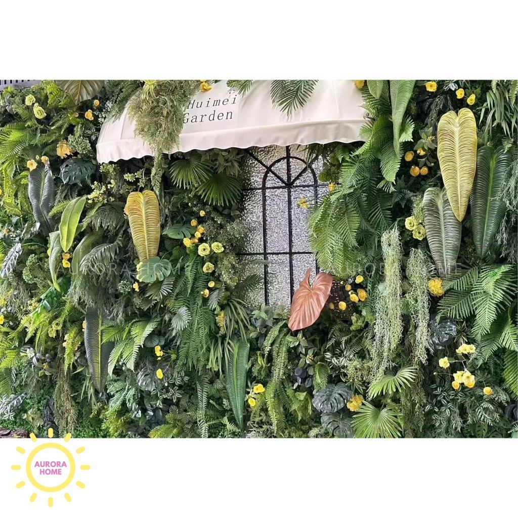 Tường cây giả trang trí nhà, văn phòng (Mẫu 6)