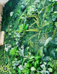 Tường cây giả trang trí công ty quận 10