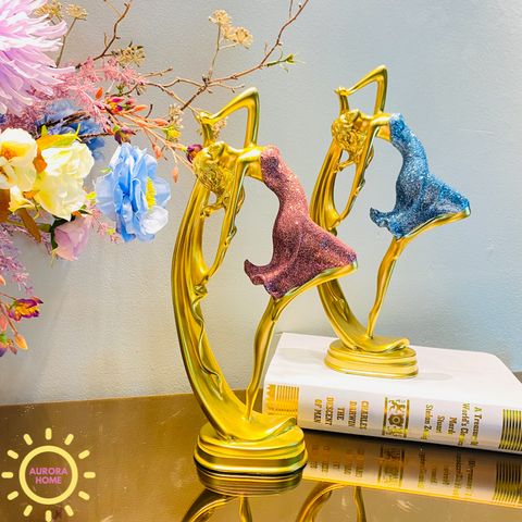 Tượng decor cô gái múa ba lê cao cấp