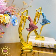 Tượng decor cô gái múa ba lê cao cấp