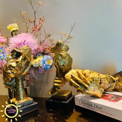 Tượng decor tam không nghệ thuật trừu tượng cao cấp