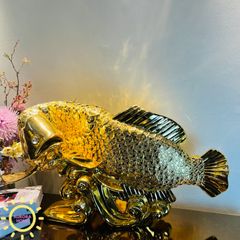 Tượng decor cá Hải Tượng cao cấp