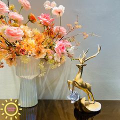 Tượng decor kệ rượu hươu sao Floriane cao cấp
