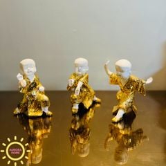 Tượng decor chú tiểu vui vẻ cao cấp