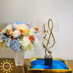 Tượng decor hình nốt nhạc Edolia cao cấp
