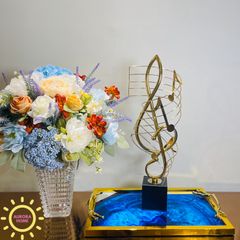 Tượng decor hình nốt nhạc Edolia cao cấp
