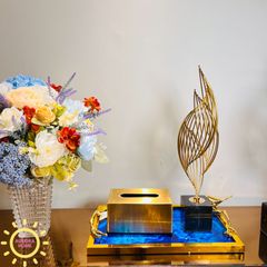 Tượng decor chiếc lá Bemadette cao cấp