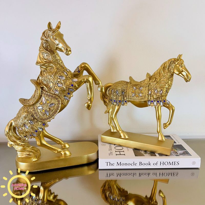 Tượng decor ngựa trang trí cao cấp