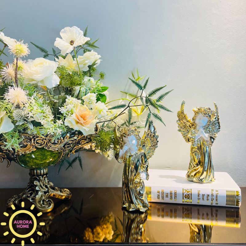 Tượng decor cặp thiên thần Venus cao cấp