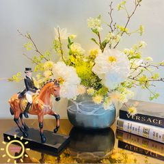 Tượng decor công tước cưỡi ngựa cao cấp