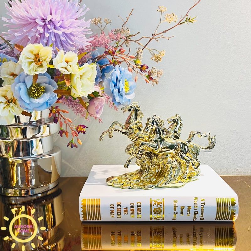 Tượng decor ngựa mã đáo thành công cao cấp