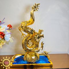Tượng decor Rồng phi long thăng thiên cao cấp