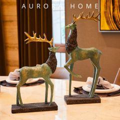 Tượng hươu Bắc Âu xanh