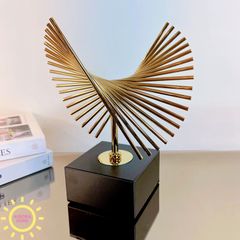 Tượng decor kim loại cánh quạt Allis cao cấp