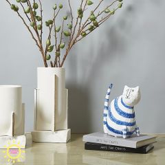 Tượng mèo Cheshire decor