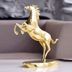 Tượng ngựa đồng đúc Gold Hermes