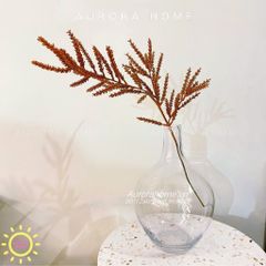 Cành lá hoa cỏ núi decor