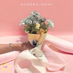 Hoa bó giả mini cao cấp