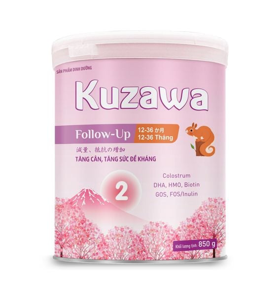 Sữa dinh dưỡng Kuzawa Follow - Up 850g
