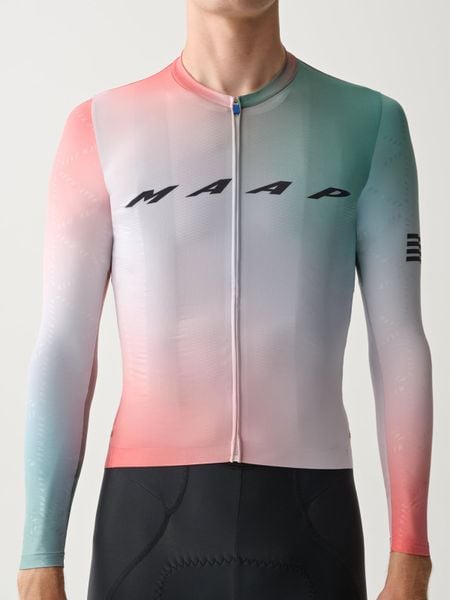 Blurred Out Pro Hex LS Jersey  2.0