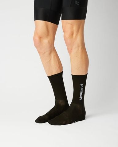Classic Movement Type Black Sock
