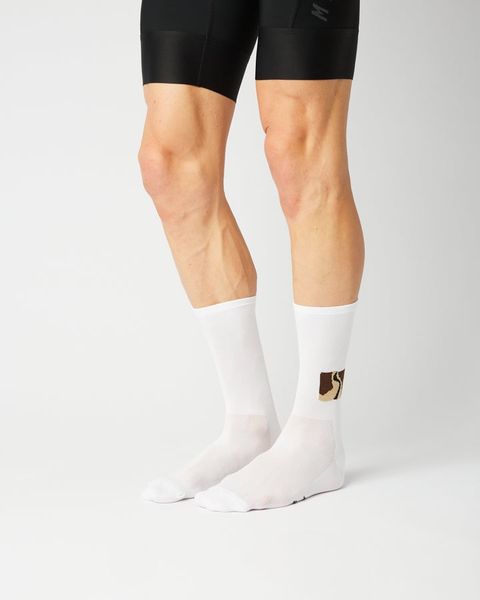 Classic Movement Collage White Sock