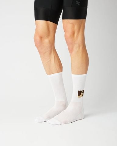 Classic Movement Collage White Sock