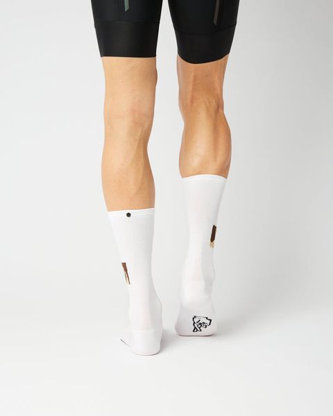 Classic Movement Collage White Sock