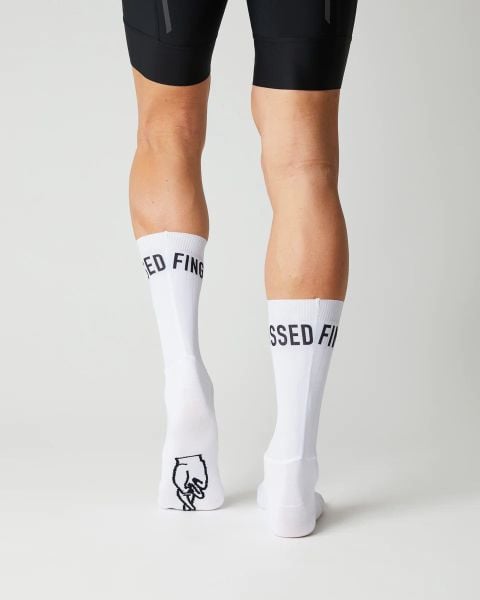 AERO FINGERSCROSSED WHITE Sock