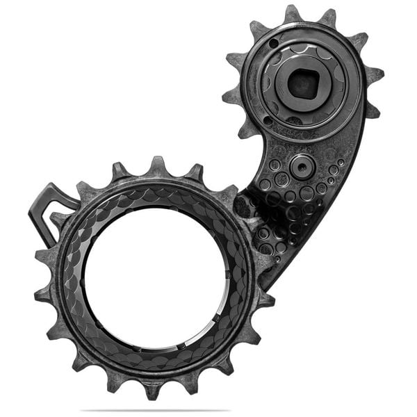 Pulley ABL HOLLOWcage Carbon OSPW for SRAM AXS Road 12spd BK