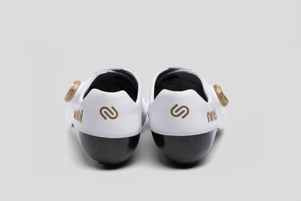 Giày Nimbl Exceed Ultimate Glide White/Gold (New Model)
