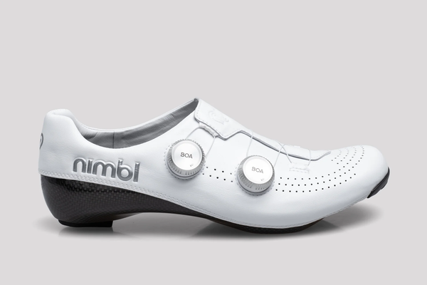 Giày Nimbl Exceed Ultimate Glide White/Silver (New Model)