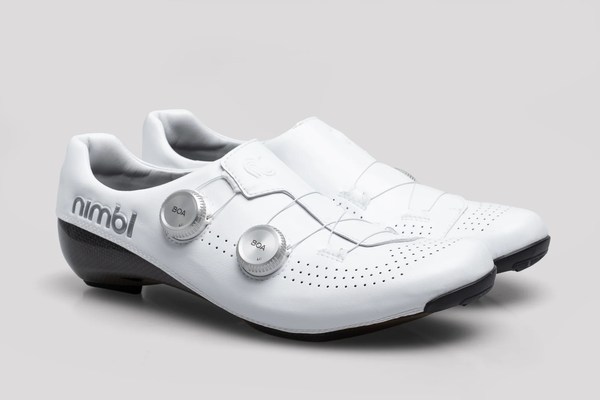 Giày Nimbl Exceed Ultimate Glide White/Silver (New Model)