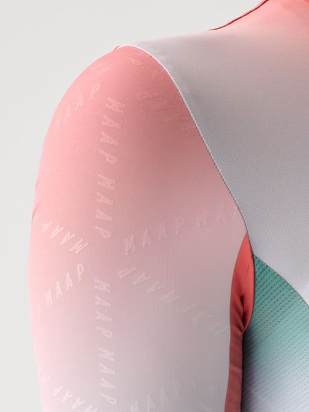 Women's Blurred Out Pro Hex LS Jersey  2.0