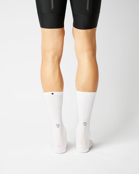 CLASSIC SOUVENIR HEART WHITE Sock