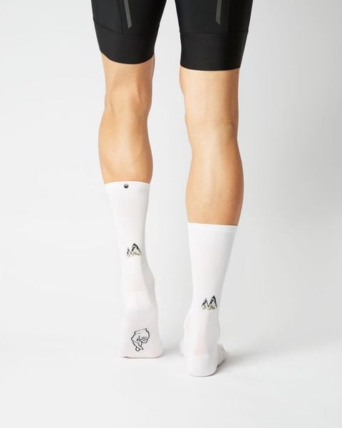 CLASSIC SOUVENIR MOUNTAIN WHITE Sock