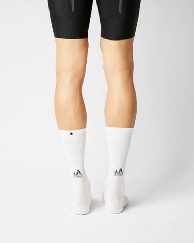 CLASSIC SOUVENIR MOUNTAIN WHITE Sock