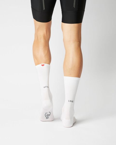 CLASSIC SOUVENIR WITH LOVE WHITE Sock