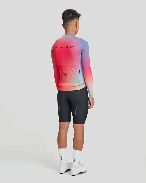 Blurred Out Pro Hex LS Jersey 2.0