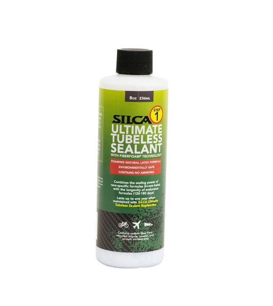 SILCA ULTIMATE TUBELESS SEALANT WITH  FIBERFOAM (Step 1)